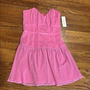 Strapless Pink Dreas